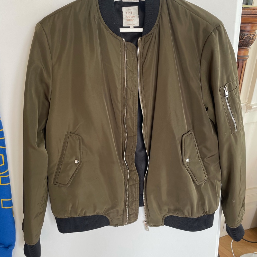 Zara Bomber Jacket Size M
